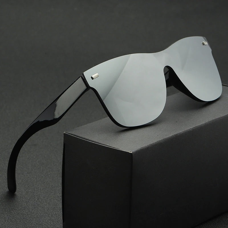 Buy New Rimless Reflector Mirror Polarized Sunglasses For Men Women- Jackmarc