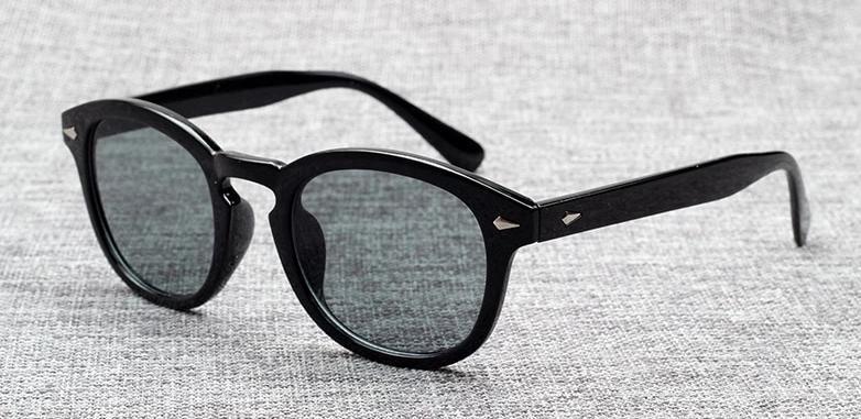 Johnny Depp Oval Sunglasses For Men -jackmarc