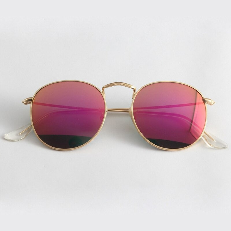 Luxury Steampunk Round Sunglasses