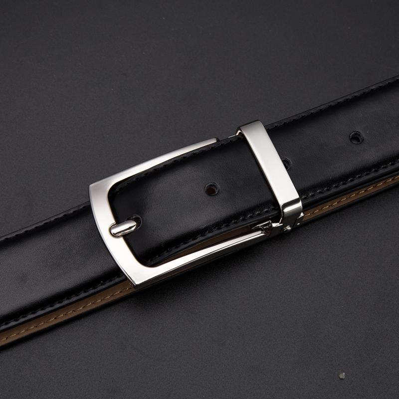 Classic Genuine Leather Strap Belt For Men-JACK MARC