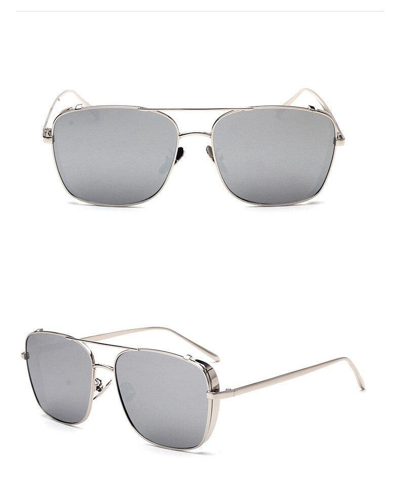 Stylish Celebrity Square Metal Sunglasses For Men And Women -JackMarc