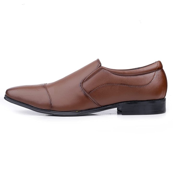 Buy New Fashion Brown Formal Leather Shoes For Office Wear Party Wear- JackMarc