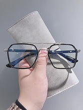 Load and play video in Gallery viewer, New Double Bridge Square Blue Light Blocking Glasses Women Men-JM
