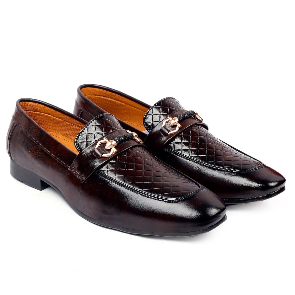New Luxury Brown Loafer For Men Party And Casual Wear -JackMarc