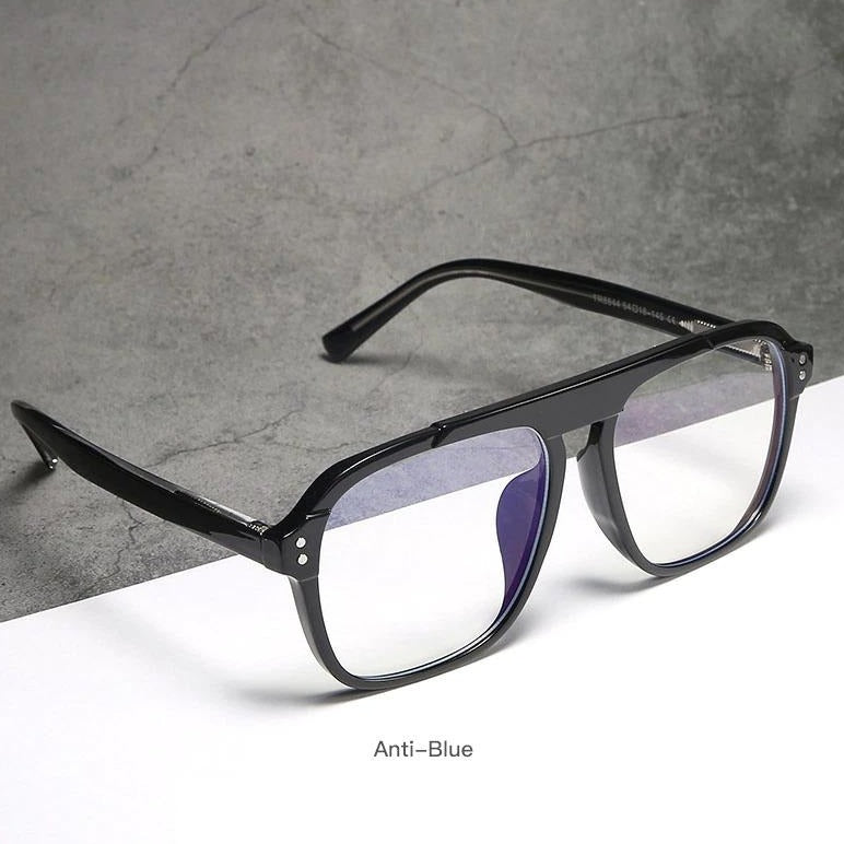 Anti-blue Light Square Glasses - JACKMARC.COM
