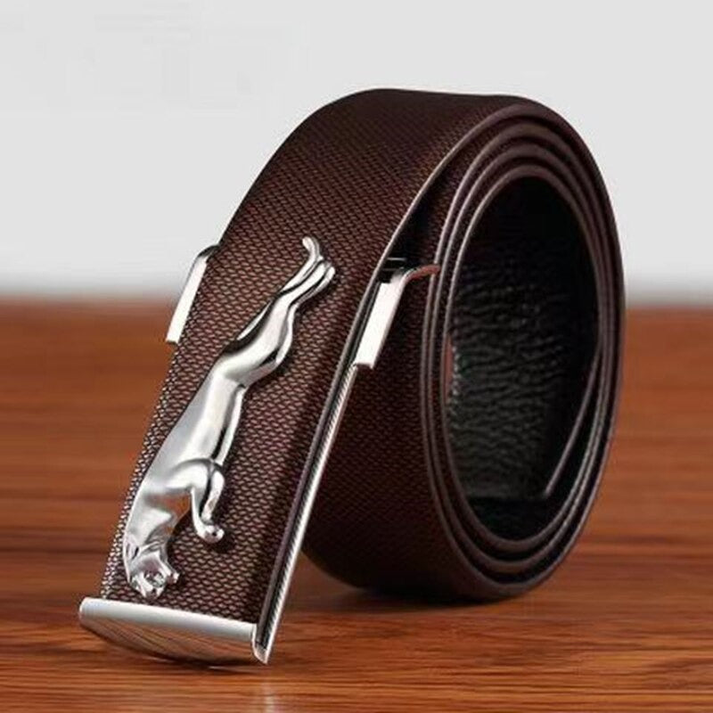 Buy Jack Marc Fashion Jaguar Leather Belt For Men - JACKMARC.COM
