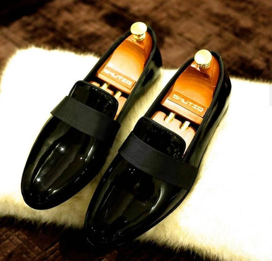 Buy Now Arrival Shiny Moccasin Loafer For Office Wear And Casual Wear- JackMarc - JACKMARC.COM