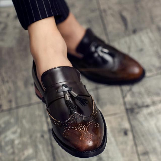 Buy Now Fashion Buckle Moccasins Shoes For Office Wear And Casual Wear- JackMarc - JACKMARC.COM