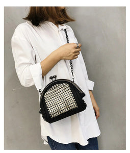 Diamond Shell Cross Body Bag - JACKMARC.COM