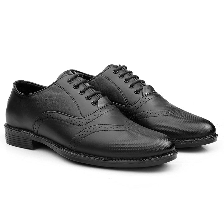 Fashion Formal Leather Lace up Shoes For Office And Party Wear - JackMarc - JACKMARC.COM