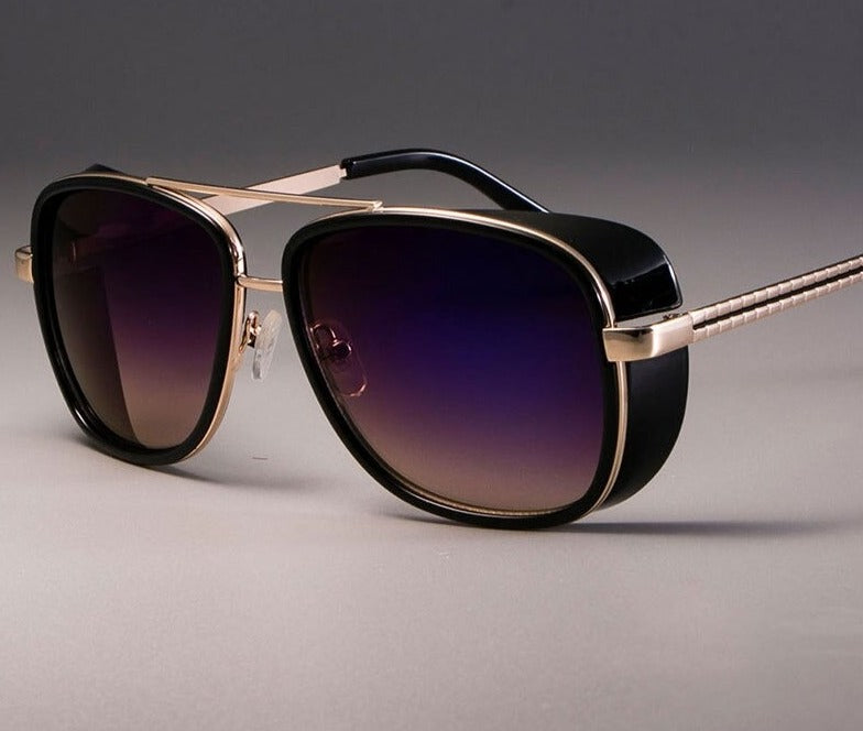 Jack Marc Fashion Classic Steampunk Sunglasses Men - JACKMARC.COM