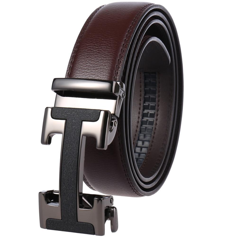 Jack Marc Luxury Design Genuine Leather Belt For Men - JACKMARC.COM