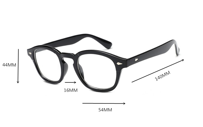 Johnny Depp Style Glasses Men Retro Vintage Prescription Glasses Women Optical Spectacle Frame - JACKMARC - JACKMARC.COM