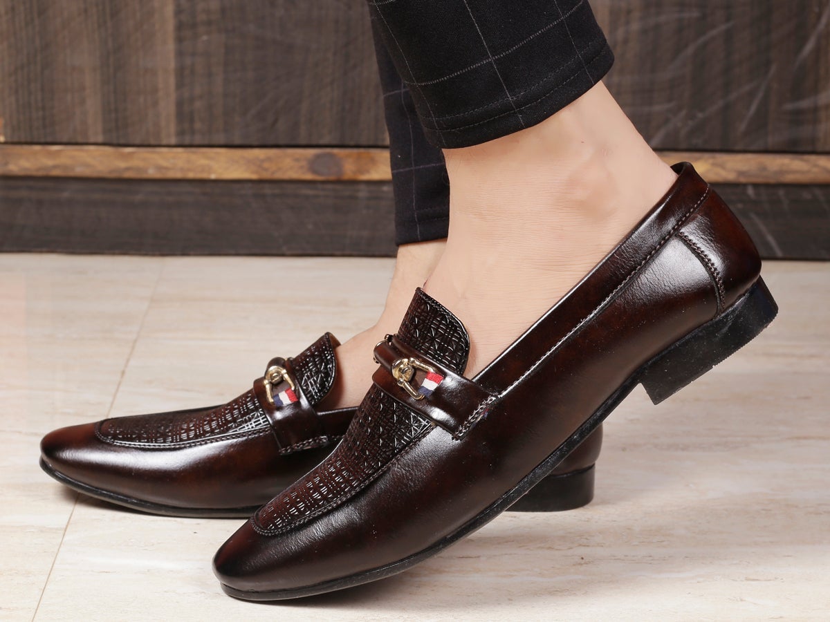 Designer Moccasin Slip on Shoe For Men Party And Casual Wear -JackMarc