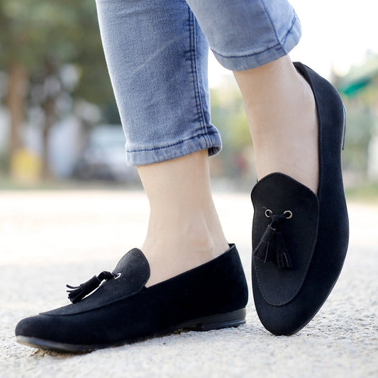 Designer Suede Moccasin Slip on Shoe For Men Party And Casual Wear -JackMarc