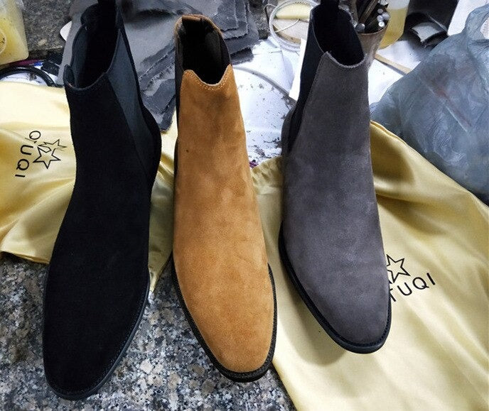 Men Ankle High Fashion Casual Boot - JACKMARC.COM