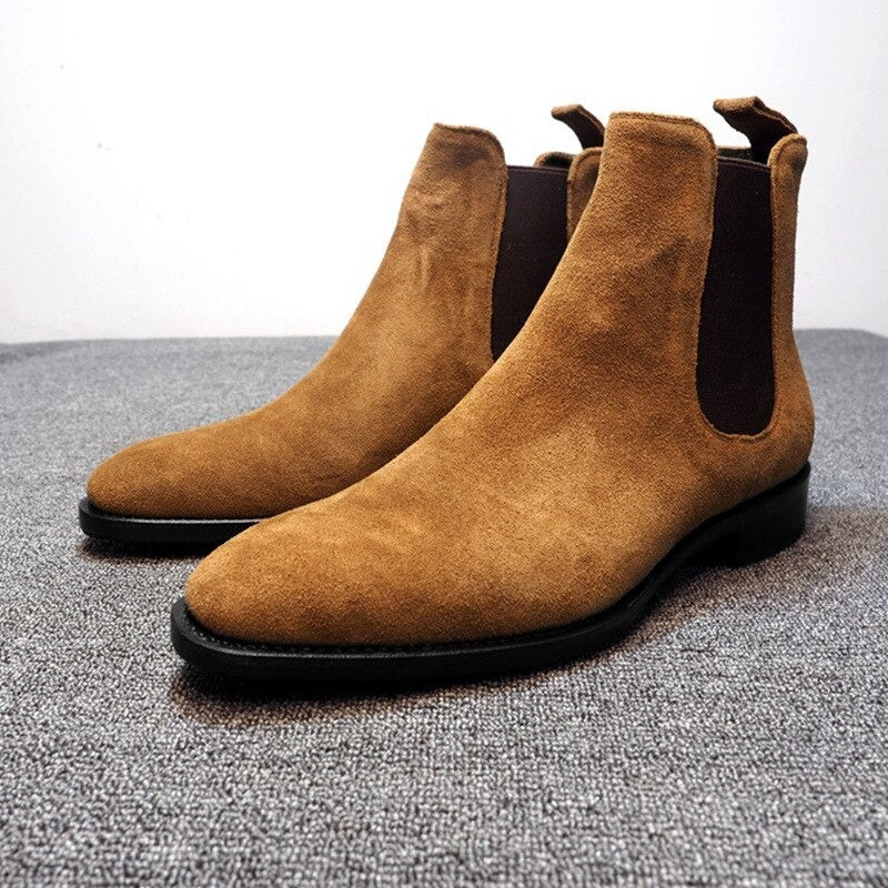 Men Ankle High Fashion Casual Boot - JACKMARC.COM