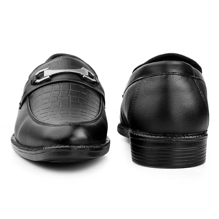 New Fashion Luxury Loafer Black Leather Shoes - JACKMARC.COM