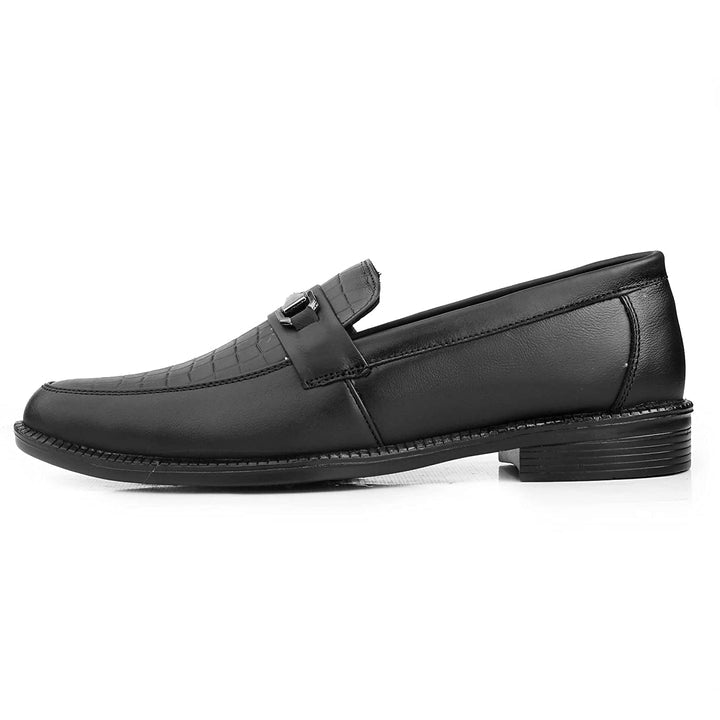 New Fashion Luxury Loafer Black Leather Shoes - JACKMARC.COM