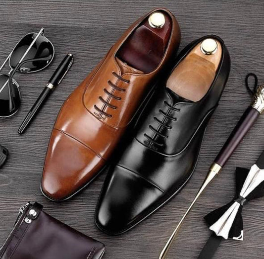 New Oxford Style Shoes Formal And Casual Wear Men-Jackmarc - JACKMARC.COM