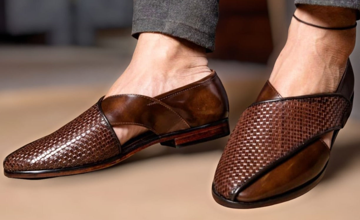 New Stylish Peshawari Sandal Loafer For Wedding and Casual Wear For Men-Jackmarc - JACKMARC.COM