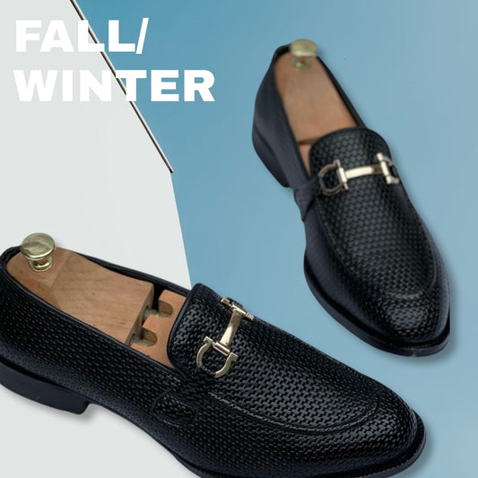 New Woven Moccasin Loafer For Office Wear And Casual Wear- JackMarc - JACKMARC.COM