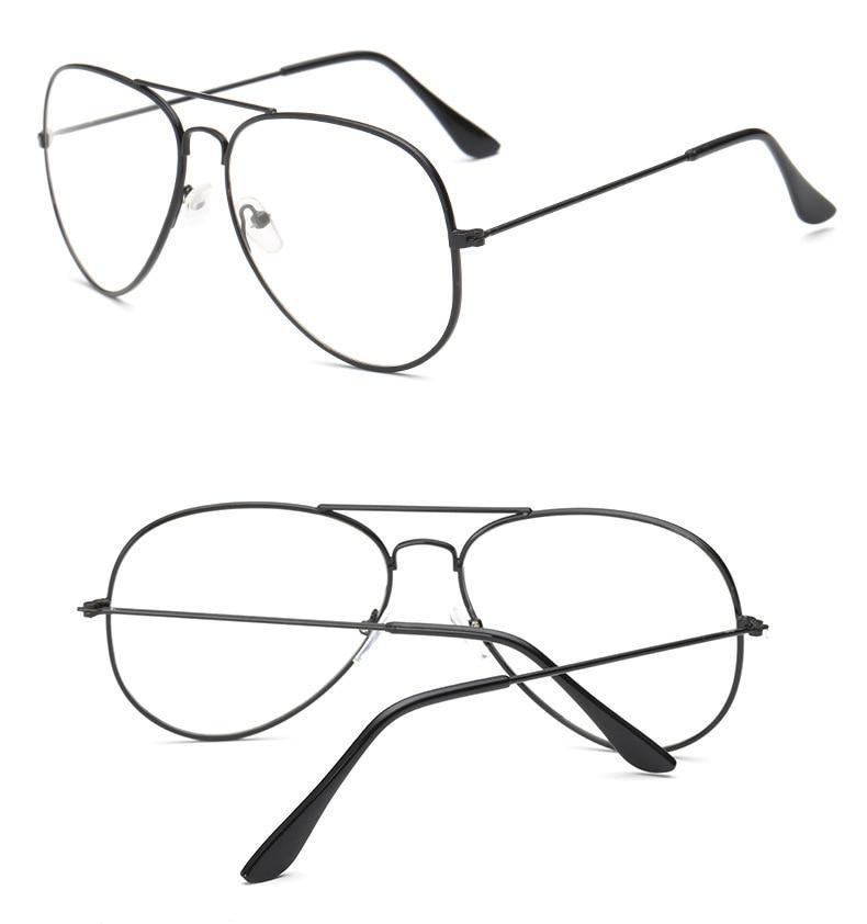 Stylish Transparent Aviator Sunglasses For Men And Women-JACKMARC - JACKMARC.COM