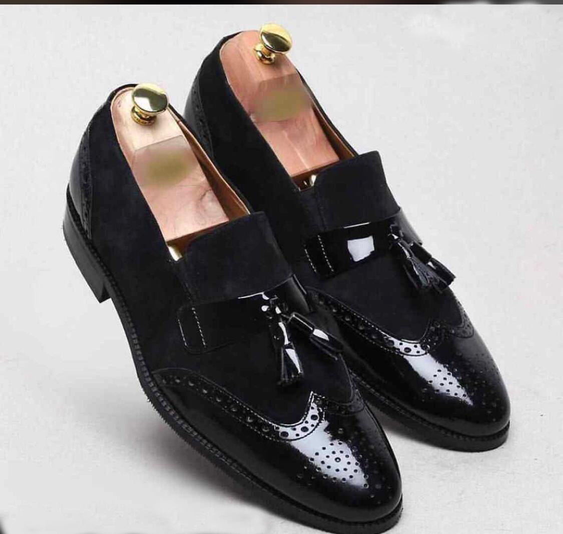 Buy Now Fashion Tassel Suede Moccasins Shoes Men- JackMarc