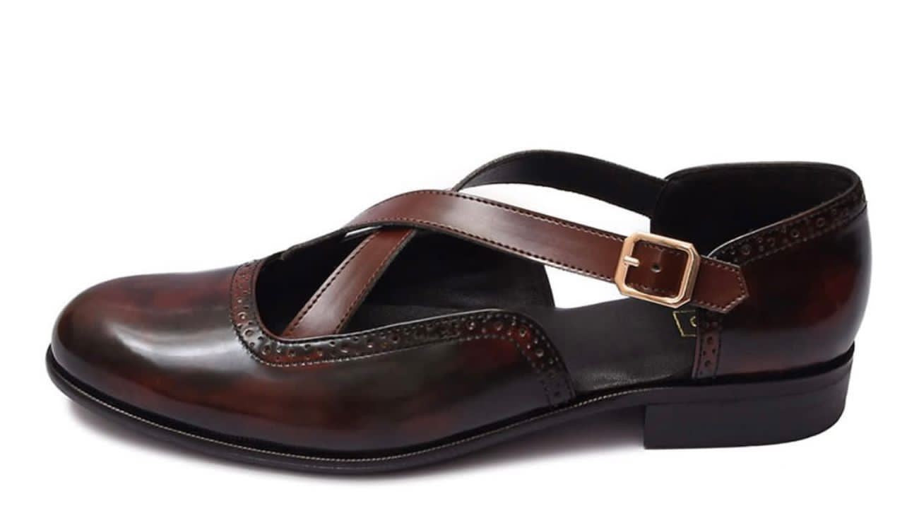 Buy Designer Criss Cross Peshawari Sandal For Men-Jackmarc.com
