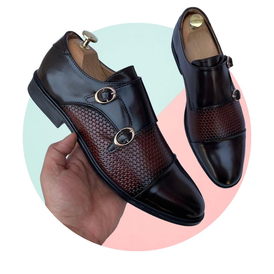 Buy New Fashion Double Monk Shoes For Wedding & Partywear - JM