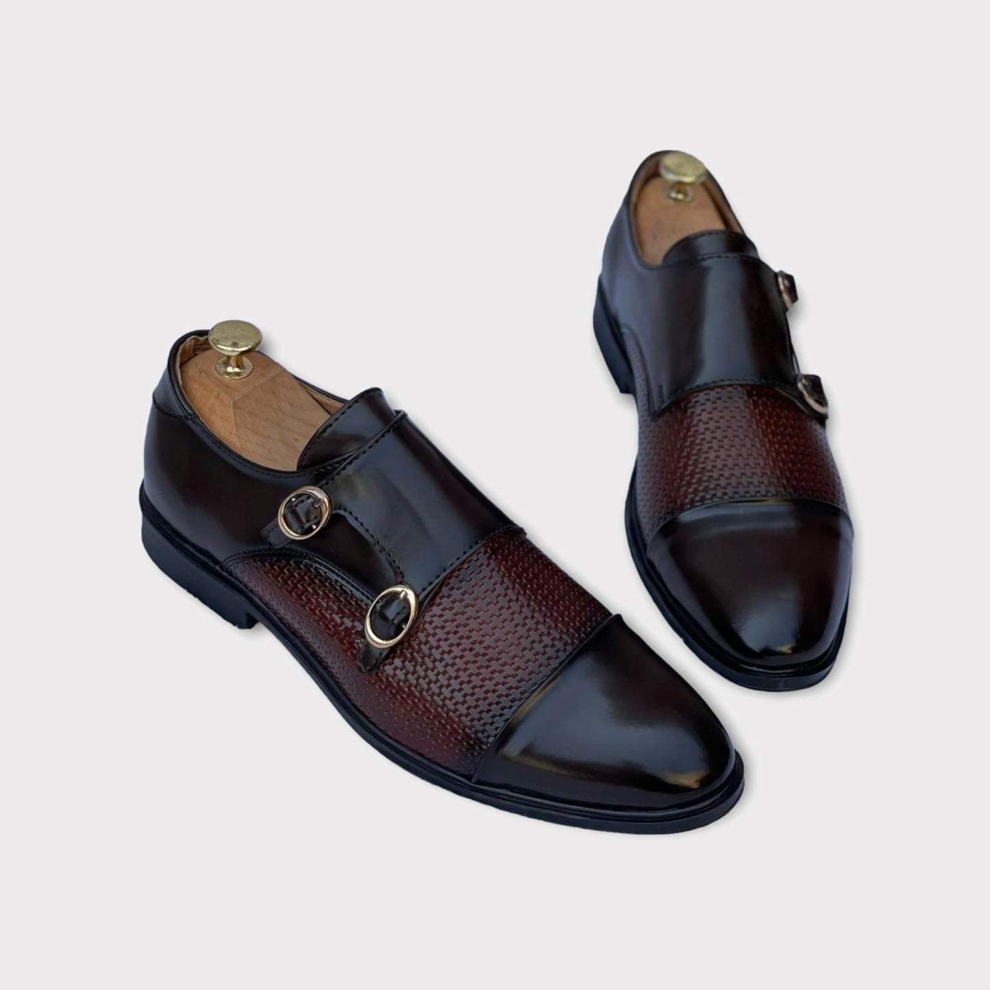 Buy New Fashion Double Monk Shoes For Wedding & Partywear - JM