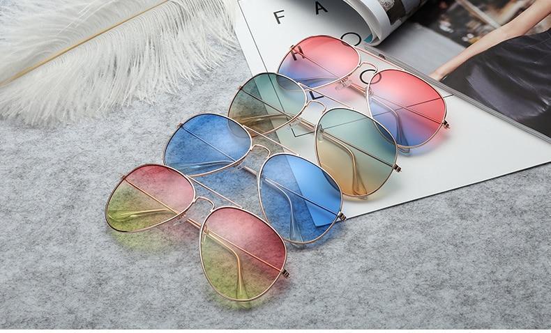 Yellow Candy Night Vision Aviator Sunglasses For Men And Women-JackMarc - JACKMARC.COM
