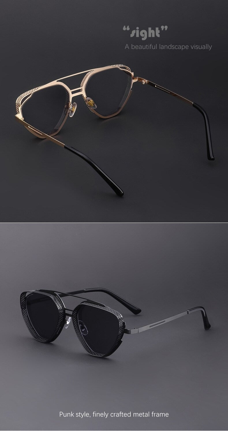 Buy Now Fashion Metal Steampunk Sunglasses For Men And Women - Jackmarc