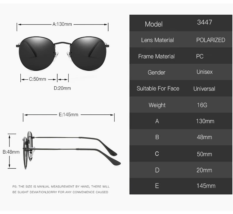 Buy New Fashionable Round Sunglasses Men Women-Jackmarc