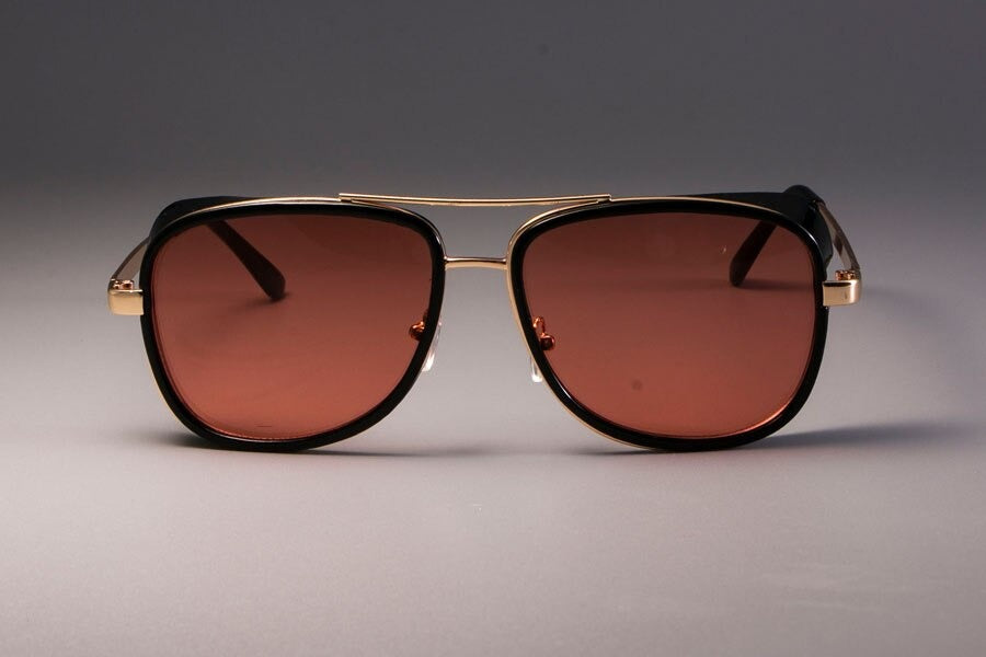 Jack Marc Fashion Classic Steampunk Sunglasses Men