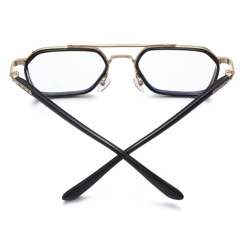 Buy Now Square Computer Anti-blue Light Glasses Women Men Vintage Transparent Frame Eyeglasses