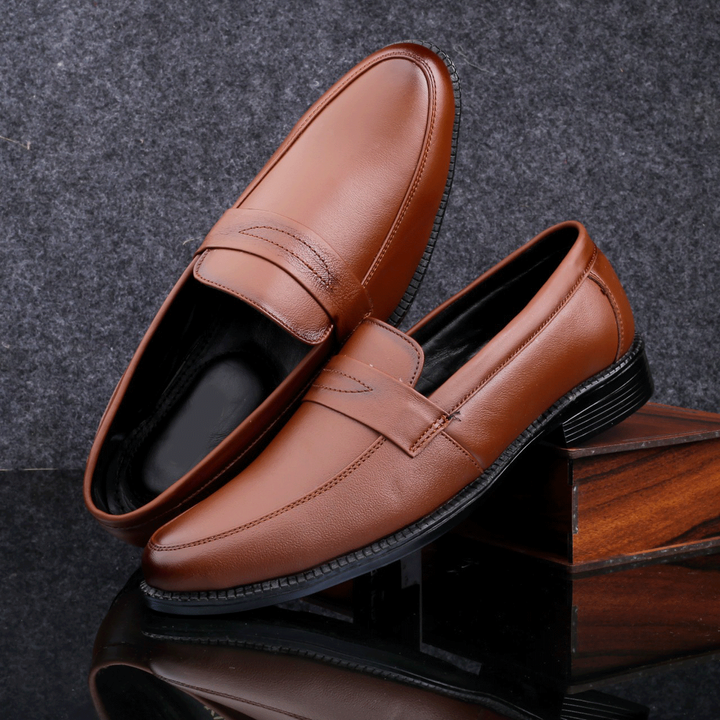 Fashion Loafer Leather Slip on Shoes For Office And Party Wear - JackMarc