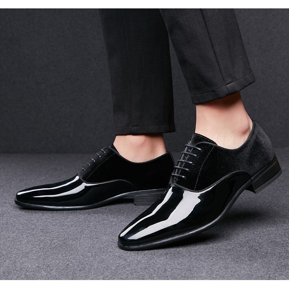 Buy New Men Anti Wrinkle Lace-up Suede Shoes Formal & Party Wear -JM