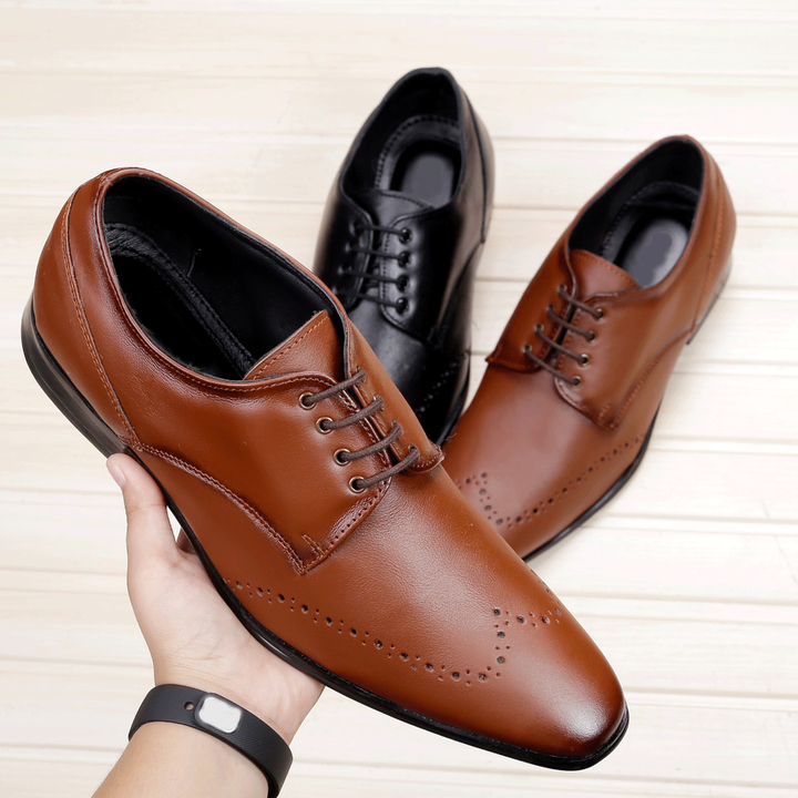 Designer Formal Pointed Leather Lace up Shoes For Office And Party Wear - JackMarc